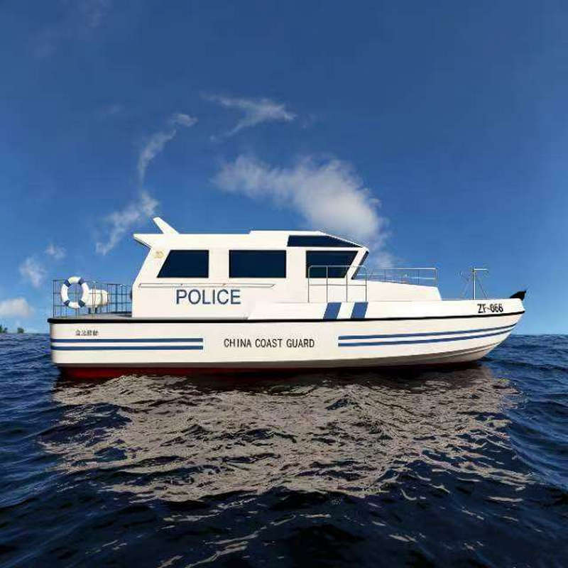 Hliníkové policajné hliadkové člny